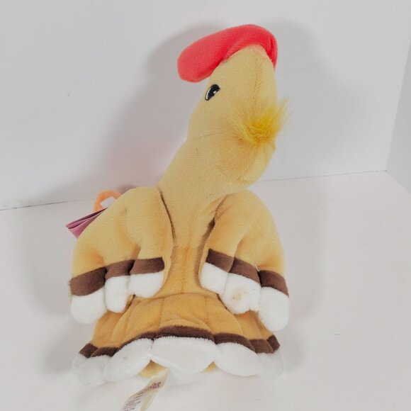 Enesco Precious Moments Tender Tails 1999 Chicken Plush Toy Stuffed Animal 9" - Picture 4 of 8